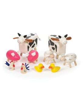 Animales de la granja Bigjigs